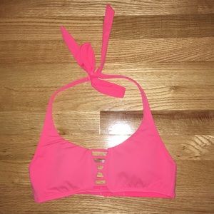 PINK Hot Pink Bikini Top